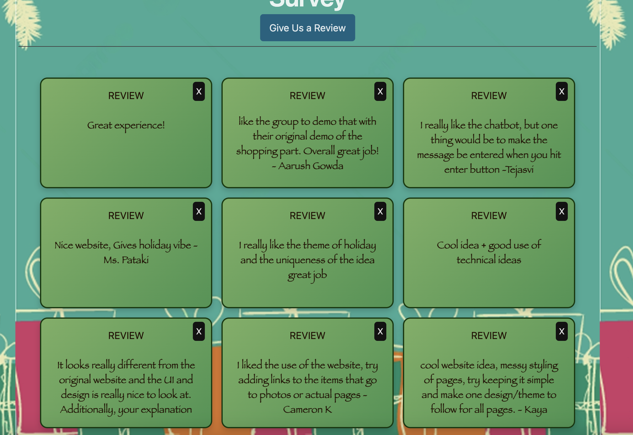 Reviews